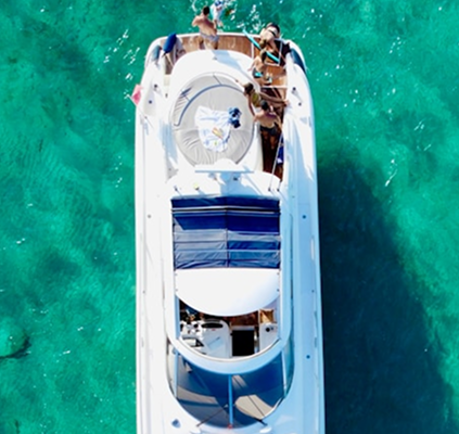 2-Hour Yacht Ride + Swim Stop + Dinner